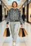 Button Detailed Soft Textured Patterned Knitwear Cardigan Women's Clothing a Modern Touch to Your Outfits - 4