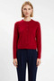 Women's Crew Neck Solid Color Knitwear Cardigan a Significant Piece Preferred in Casual and Stylish Outfits - 5