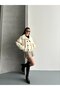 Women's Premium Mock Neck Cashmere Short Jacket - 5