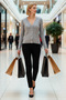 Women's Soft Textured V-Neck Hair Knitting Patterned Shiny Button Detailed Long Sleeve Comfortable Knitwear Cardigan - 4