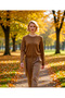 Women's Clothing Collection Button Detail Long Sleeve Knitwear Cardigan Casual a Piece That Complements Stylish