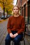 Women's Stylish and Comfortable Short Cut Buttoned Soft Textured Lace-Like Knit Hole Knitwear Cardigan Daily Use - 3