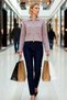Women's Modern Polo Neck Zippered Front Pocket Long Sleeve Comfortable Fit Short Knitwear Jacket Casual Chic - 4
