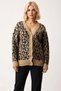 Women's Leopard Print Soft Knitted Comfortable Fit Knitwear Cardigan Is an Indispensable Item for Winter Outfits. - 5