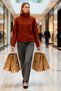 Women's Wide-Fit Zippered Knit Cardigan Soft Touch and Comfort That Complements Your Casual Style - 4