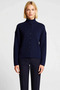 Women's Wardrobe Essential Oversized Corded Fabric Soft Texture Long Sleeve Knitwear Cardigan Modern - 5