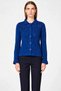 Women's Lace-Like Knit Hole Boucle Yarn Knitwear Cardigan Casual Elegance and Offering Long Sleeve Top Wear - 5