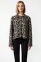 Women's Leopard Print Polo Neck Knitwear Cardigan Design That Offers Both Casual Style and Comfort Comfortable - 5