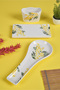 3-Piece Kitchen Set Mimosa Dirty Dish Rack Spoon Rest Sponge Holder Oil Pot Holder - Handmade Gift - 2