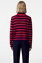 Women's Soft Textured Striped Crew Neck Long Sleeve Button down Regular Fit Knitwear Cardigan Comfortable and - 6