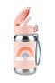 Zoo Stainless Steel Water Bottle with Straw 350 ml Rainbow - 2