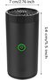 Portable Bakhoor Electric Incense Burner - USB Rechargeable, Timer (Black) - 6