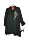 Plus Size Cool Embroidered Shirt - 3