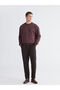 Lcw Vision Plum Crew Neck Men's Thick Sweatshirt - 2