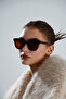 Brown Thick Framed Modern & Retro Unisex Glasses