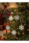 5-Piece Luxury Snowflake Christmas Tree Ornament-New Year Christmas Tree Decoration-Christmas Gift - 2