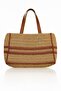 Women's Hand Knitted Straw Beach Shoulder Bag