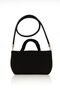 Women's Hand Knitted Black Mini Shoulder and Hand Bag - 2