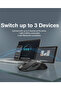 Fstyler Dual Mode Rechargeable Wireless/Bluetooth Mouse With Silent Click, Double-Click Function - 4
