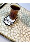Ramadan Kareem Gold Coffee 6-Piece Presentation Napkin - 5