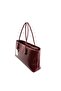 Women's Knitted Patterned Faux Leather Hand and Shoulder Bag Stylish & Elegant - 3