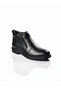 Zöngürler 7721 Black Genuine Leather Orthopedic Warm Classic Men's Boots