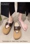 Women's Casual Suede Clogs, Trendy Vintage Sandals with Arch Support, Comfortable Elegant Leather Mu