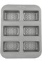 Mini Loaf Pan, 6 Cup, Grey