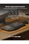 Backlit Bluetooth Ergonomic Keyboard, EK01 Plus Full Size Wireless Split Keyboard - 3