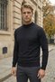 Slim Fit Half Fisherman 30% Cotton Men's Casual Knitwear Sweater - 3