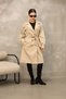 Balloon Sleeve Cuffed Trench Coat Short - 5