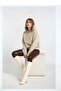 Women's 3 Thread Thick K Hooded O Oversized Curve Mold Long Sleeve Sweatshirt Sweater - 4