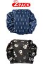 Drawstring Makeup Bag Waterproof Large Cosmetic Toiletry Organizer BAG001(2 pack) - 2