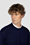 Men's Knitted Wool Roundneck Sweater - 4