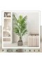 Artificial Areca Palm Tree- Faux Tropical Palm Plant Fake Tree（140cm） - 7