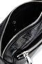 Men's Genuine Leather Black Crocodile Handbag - 5