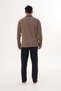Men's Starry Plaid Brown Pajama Set 8033 - 3