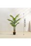 Artificial Areca Palm Tree- Faux Tropical Palm Plant Fake Tree（140cm） - 5