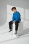 Oversized Simit Yaka Have the Fun/Nyc Printed 3 İp Ş Fleece-Lined Children's Sweatshirt - 2