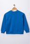 Oversized Simit Yaka Have the Fun/Nyc Printed 3 İp Ş Fleece-Lined Children's Sweatshirt - 4