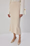 Knitted Skirt with Elastic Waist - 2