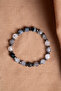 Certified Rutilli Quartz-Hematite Natural Stone Faceted Bracelet Odt064 - 5