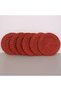 Passionflower Tile Color Rattan Wall Decor & Supla Set of 6 33 cm - 3