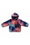 Girl's Colorful Hooded Plush Coat - 5