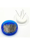 Box of pins with 3 sponges