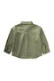 Single Pocket Gabardine Shirt 2-7 Years Khaki Green - 2