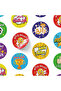 Teachers Reward Arabic Round Stickers Roll for Boys - 500 PCS - 4