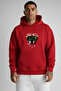 Hoodie Men Oversized Hooded 100% Cotton Boks Dolari Printed