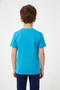 Boys' Crew Neck Relax Fit Cotton Fortnite Custom Figure Character Printed Short Sleeve T-Shirt - 4