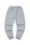 Men's Milano Printed Gray Black Sweatpants Jogger - 4